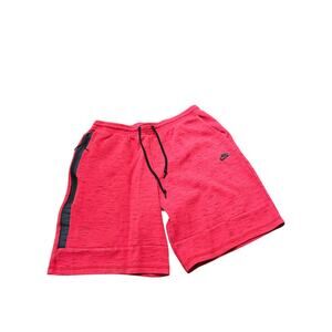 Nike Tech Fleece Shorts Men’s 2XL University Red Black Drawstring 628984-696